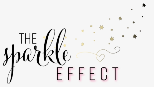 The Sparkle Effect - Calligraphy Sparkle, HD Png Download, Free Download