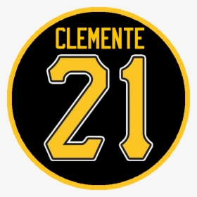 Pirates 21rc - Roberto Clemente Number, HD Png Download, Free Download