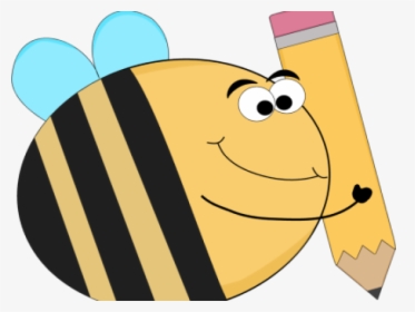 Bee Clipart Bird - Bees Going To School, HD Png Download, Free Download