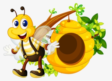 Transparent Bee Emoji Png - Honey Bee Cartoon Png, Png Download, Free Download