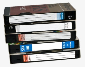 Stack Of Vhs Tapes Png, Transparent Png, Free Download
