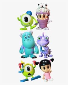 Monsters Inc Boo Sully And Mike, HD Png Download, Free Download