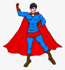 Superman, Hero, Superhero, Strong, Muscle, Muscular - Superman, HD Png Download, Free Download