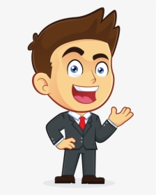 Businessperson Clip Art - Male Images Cartoon, HD Png Download, Free Download