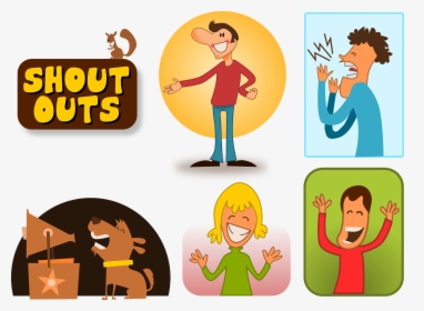 Shout Out Clip Art, HD Png Download, Free Download