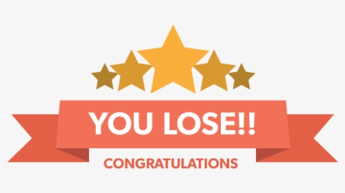 You Lose Graphic - You Lost Icon, HD Png Download, Free Download