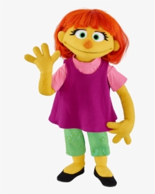 03 20 Sesamest - Julia Sesame Street Autism, HD Png Download, Free Download