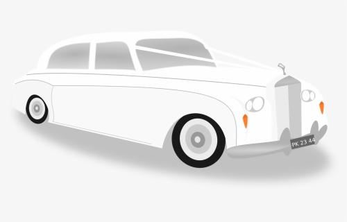 Transparent Limo Png - Black And White Cars Limousine, Png Download, Free Download