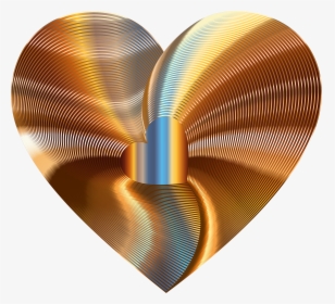 Golden Heart Of The Rainbow 3 Clip Arts - Brown Rainbow, HD Png Download, Free Download