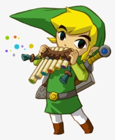 St Link Spiritflute - Link The Legend Of Zelda Spirit Tracks, HD Png Download, Free Download