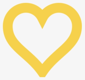 Gold Heart Clipart - Black And Yellow Heart, HD Png Download, Free Download
