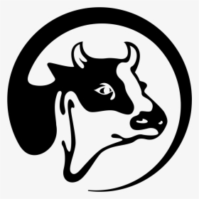 Cow - Cow Head Logo Png, Transparent Png, Free Download