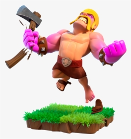 Youtube Clipart Clash Clans - Clash Of Clans Raged Barbarian, HD Png Download, Free Download