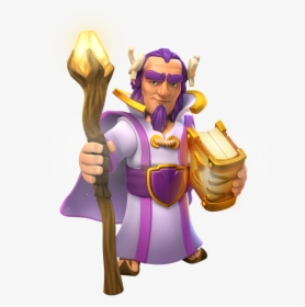 Clash Of Clans Grand Warden - Coc Grand Warden Png, Transparent Png, Free Download