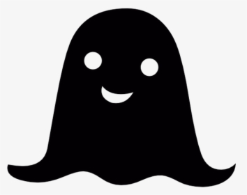 Ghost Clip Art Illustration Festival Halloween - Ghost Silhouette Smile, HD Png Download, Free Download