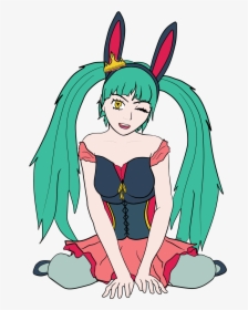 Bunny- Hime Miku - Cartoon, HD Png Download, Free Download