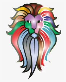 Lion Face Png - Lion Tattoo Silhouette, Transparent Png, Free Download