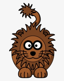 Lion Head Clipart Clip Art - Lion Cartoon Clip Art, HD Png Download, Free Download