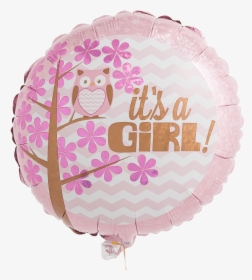 It's A Girl Owl Baby Shower, HD Png Download, Free Download