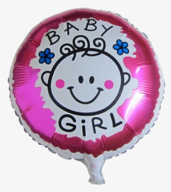 Round Baby Shower Mylar Balloon, HD Png Download, Free Download