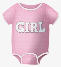 Transparent Baby Clothes Clipart - Baby Girl Onesie Clipart, HD Png Download, Free Download