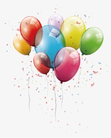 Balloons Png Vector - Birthday Balloons Vector Png, Transparent Png, Free Download