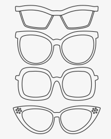 Transparent Cool Sunglasses Png - Coloring Book Glasses, Png Download, Free Download