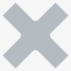 Cross Icon Transparent Grey, HD Png Download, Free Download