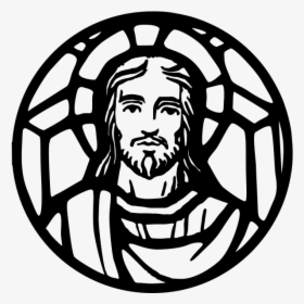 Jesus Icon Drawing, HD Png Download - kindpng