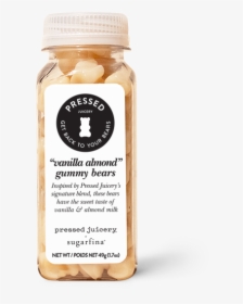 Vanilla Almond Gummy Bears - Bottle, HD Png Download, Free Download