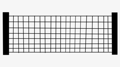 Volleyball Net Clipart Black And White - Transparent Background Volleyball Net Vector, HD Png Download, Free Download