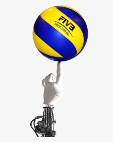 Volleyball Ball Robot Hand Free Picture - Fivb, HD Png Download, Free Download