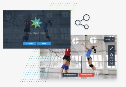 Teens Playing Volleyball, HD Png Download, Free Download
