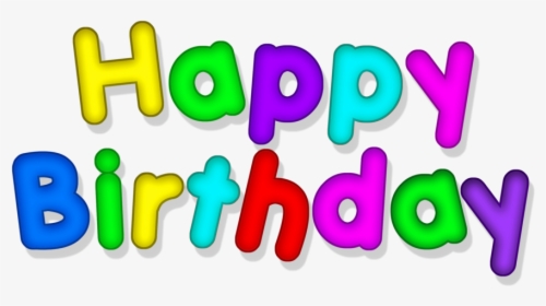 Happy Birthday Png, Birthday Text, Birthday Cards,, Transparent Png, Free Download