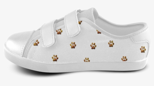 Tiger Paw Velcro Canvas Kid"s Shoes - Skate Shoe, HD Png Download, Free Download