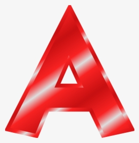 Letter A Clipart - Big Letter A Red, HD Png Download, Free Download