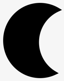 Black And White Half Moon, HD Png Download, Free Download