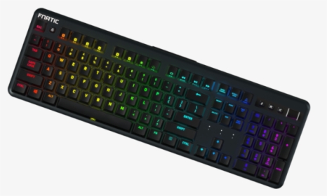 Fnatic Gear Streak Rgb Red Silent Cherrymx - Computer Keyboard, HD Png Download, Free Download