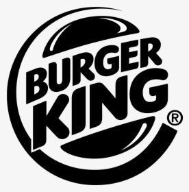 Burger King Logo Black And White - Circle, HD Png Download, Free Download
