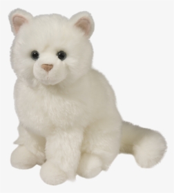 White Cat Plush Toy, HD Png Download, Free Download