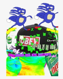 Mountain Dew - Sonic Gotta Go Fast Png, Transparent Png, Free Download