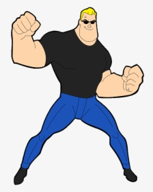 Johnny Bravo The Incredibles, HD Png Download, Free Download