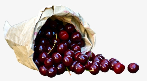 Bag Of Cherries Png, Transparent Png, Free Download