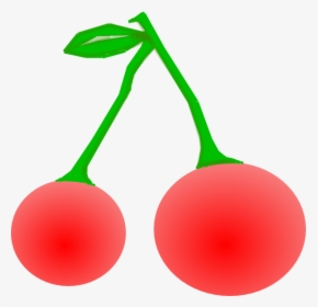 Cherries Svg Clip Arts - Cherry, HD Png Download, Free Download