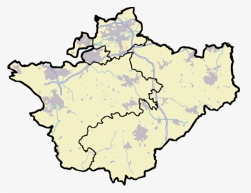 Cheshire Outline Map - Map Of Cheshire, HD Png Download, Free Download