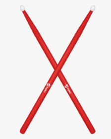 Triple J Logo Drumsticks - Red Drumsticks, HD Png Download, Free Download