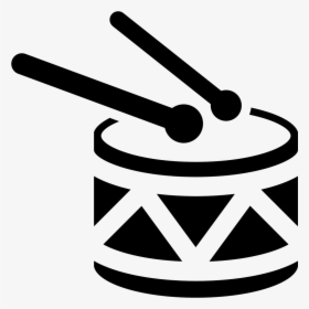 Drum Stick Computer Icons Percussion - Icono Tambor Png, Transparent Png, Free Download