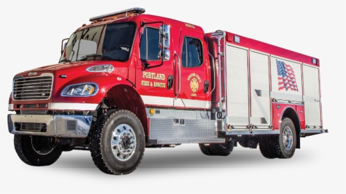Heiman Fire Rosenbauer Rescue Apparatus Portland North - Fire Apparatus, HD Png Download, Free Download
