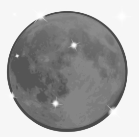 Weather Icon - New Moon - Circle, HD Png Download, Free Download