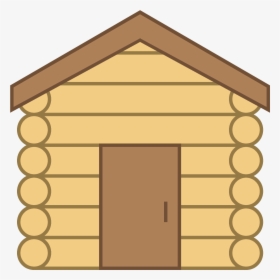 Log Cabin Icon - Log Cabin, HD Png Download, Free Download